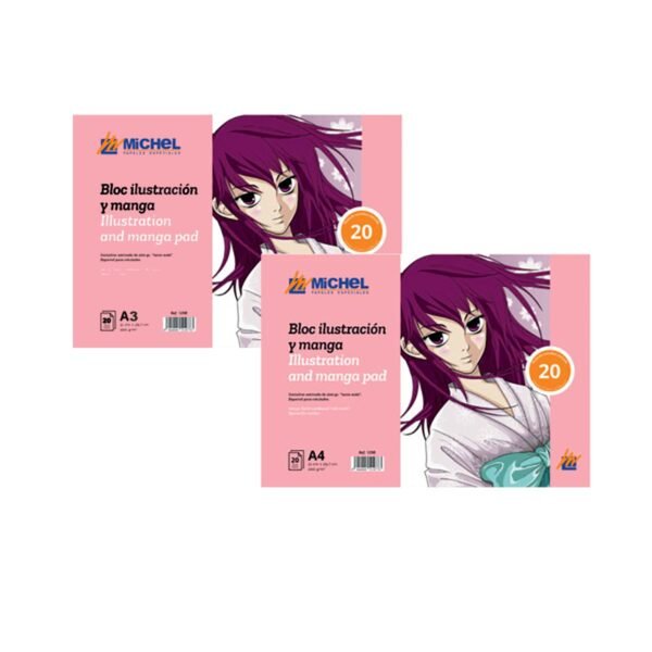 Block Dibujo Manga